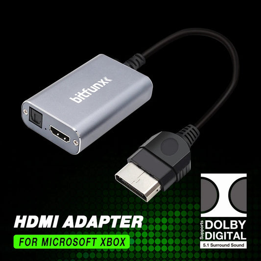 Bitfunx Component to Digital HDMI Adapter for XBOX Classic - Bitfunx Official Store