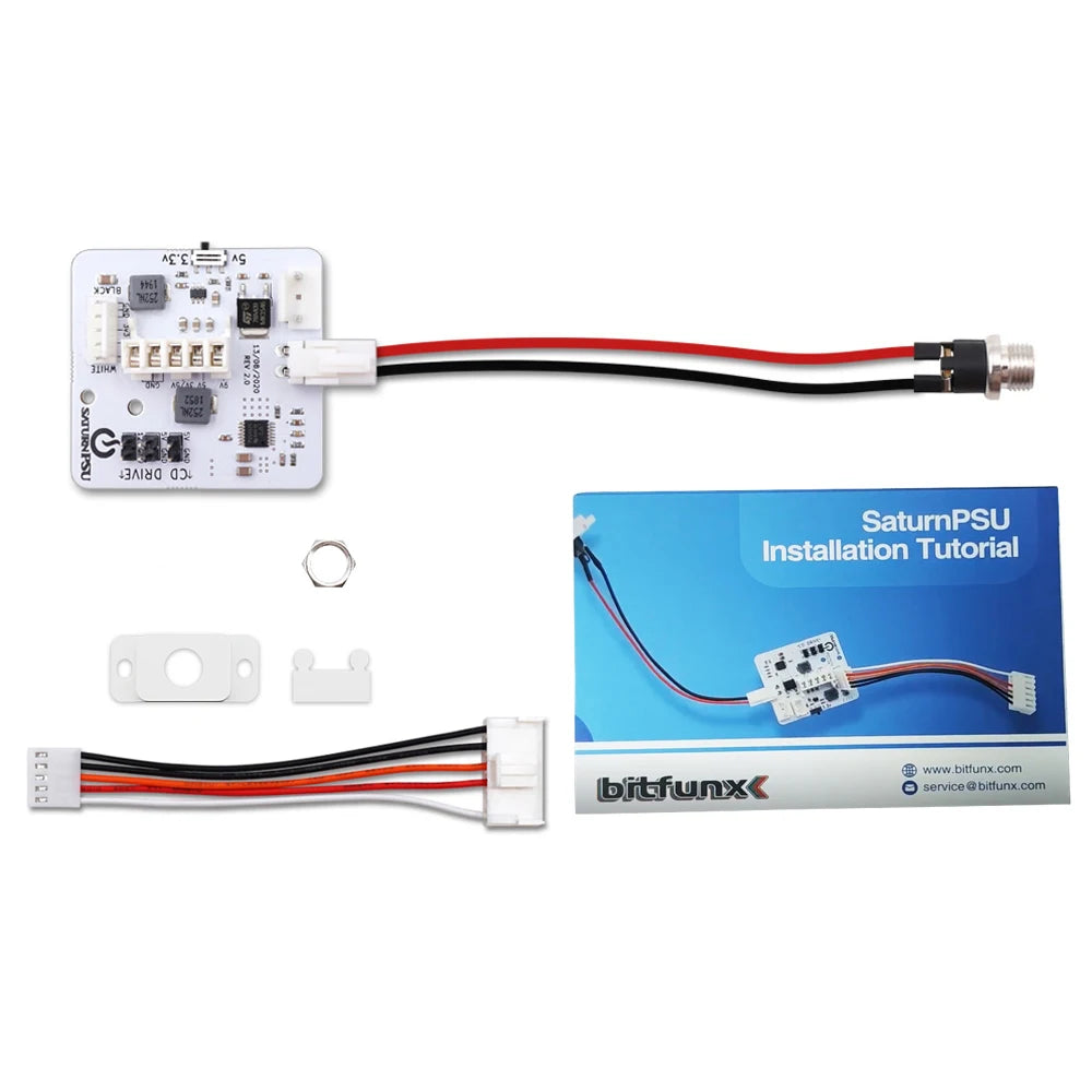 Bitfunx 12V DC Replacement Power Supply for SEGA Saturn