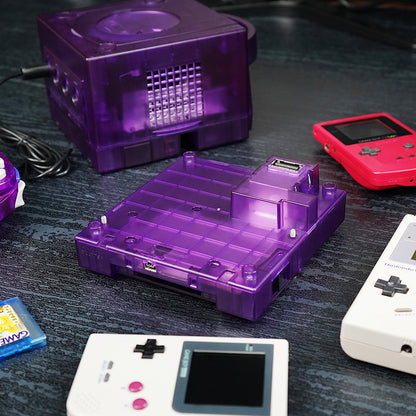 Bitfunx Transparent Replacement Shell for Game Boy Player - Bitfunx Official Store