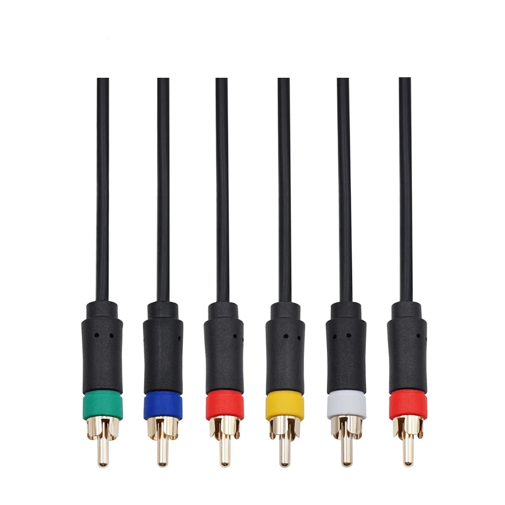 Bitfunx Component Cable 1.8m Premium High Resolution  for Sony PlayStation 2 & 3