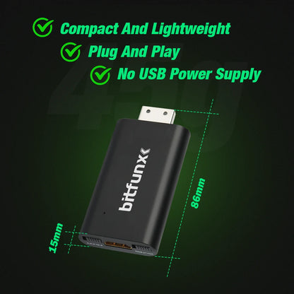 Bitfunx RGBS/VGA to HDMI Adapter For Sega Dreamcast - Bitfunx Official Store