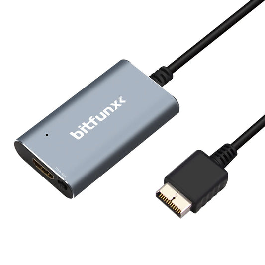 Bitfunx RGBS/Component to HDMI Adapter for PlayStation 1 & 2 - Bitfunx Official Store