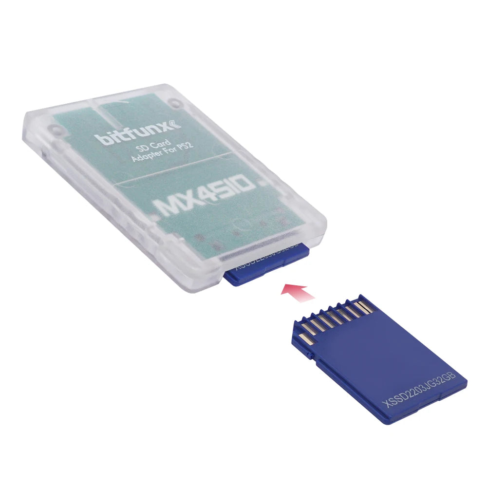 Bitfunx MX4SIO SIO2SD Adapter MicroSD Storage for PlayStation 2 - Bitfunx Official Store