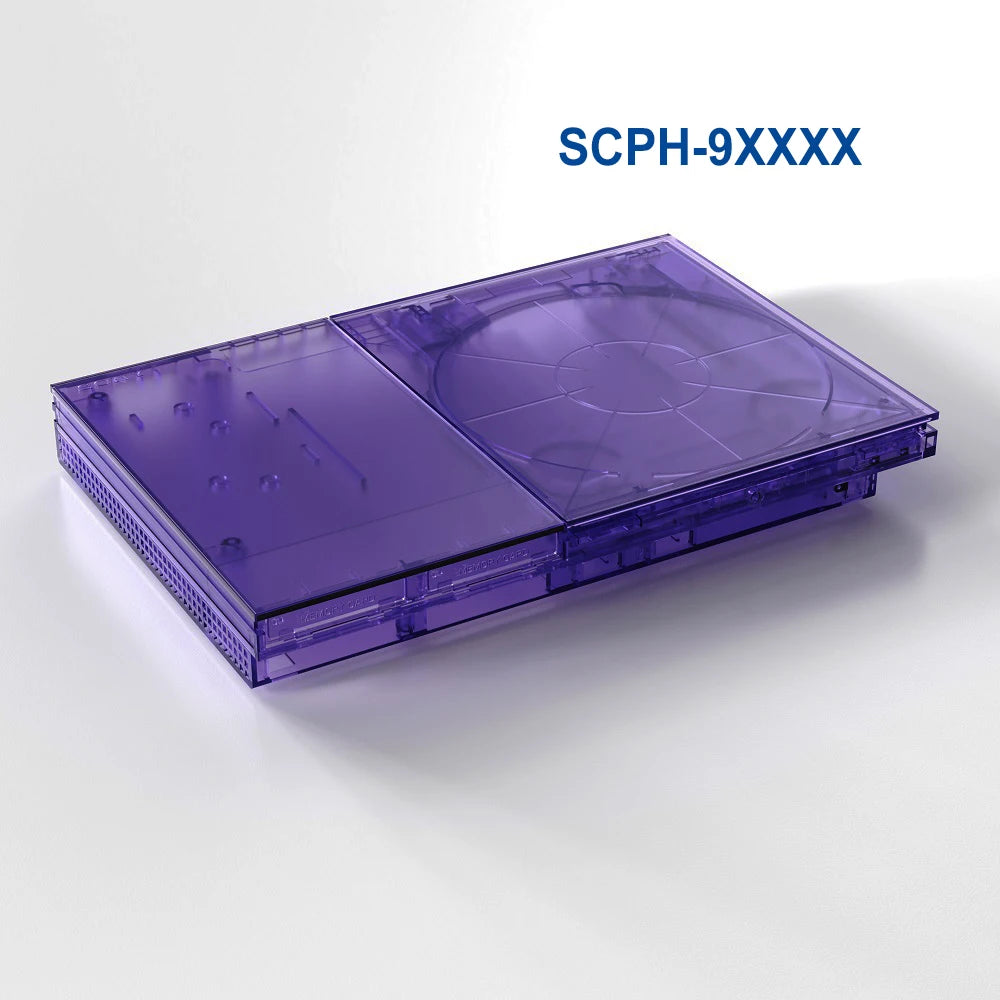 Bitfunx Transparent Replacement Shell for PlayStation 2 Slim