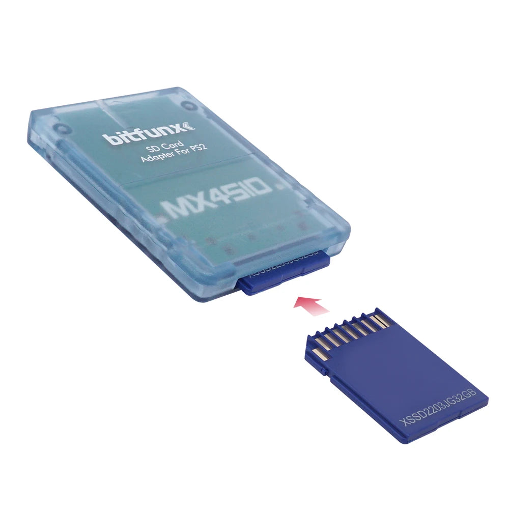 Bitfunx MX4SIO SIO2SD Adapter MicroSD Storage for PlayStation 2 - Bitfunx Official Store