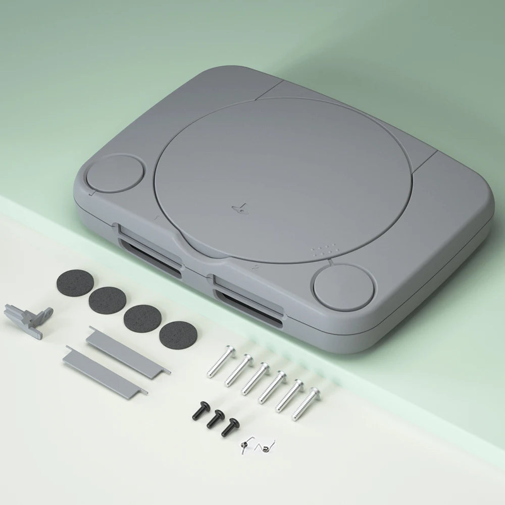 Bitfunx Transparent Replacement Shell for PlayStation One - Bitfunx Official Store