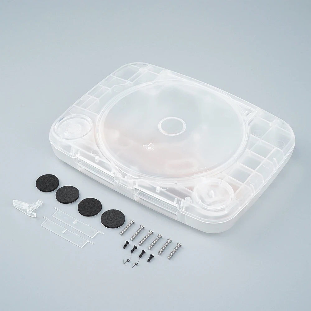 Bitfunx Transparent Replacement Shell for PlayStation One - Bitfunx Official Store