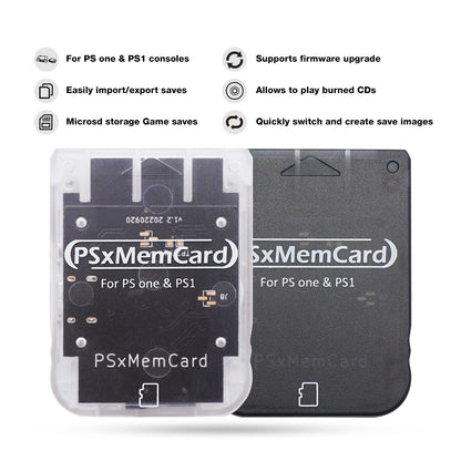 Bitfunx PSxMemCard Memory Card for SONY PlayStation 1 PS One