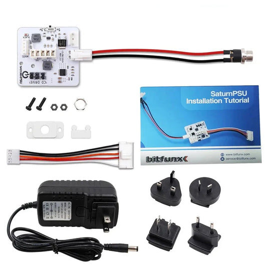 Bitfunx 12V DC Replacement Power Supply for SEGA Saturn