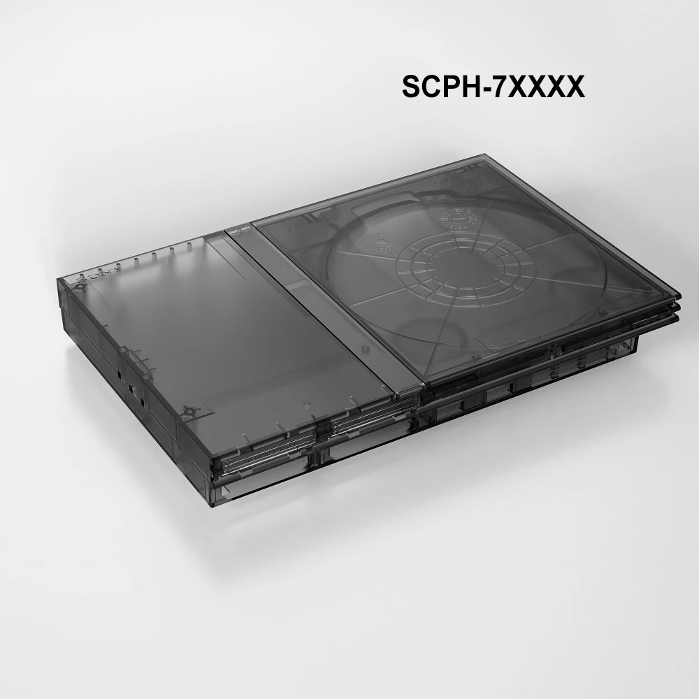 Bitfunx Transparent Replacement Shell for PlayStation 2 Slim